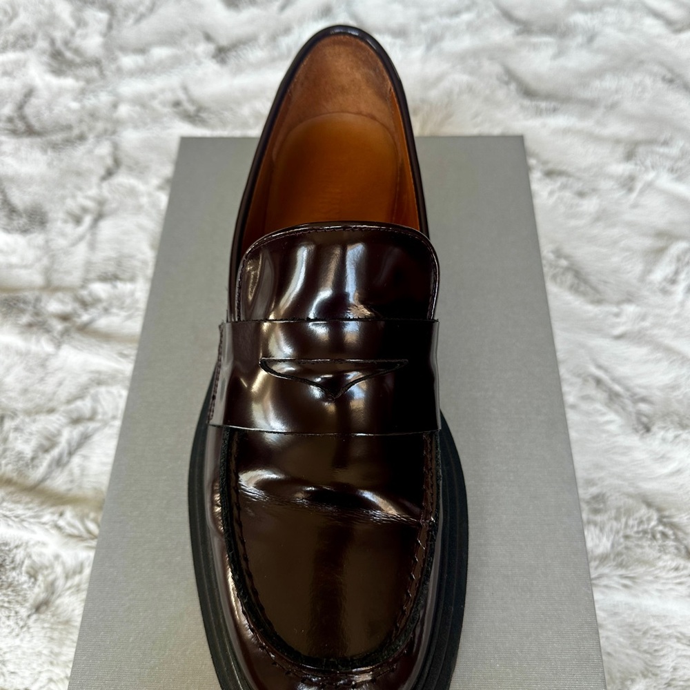 Thursday Boot Company Women’s Burgundy Penny Platform Loafer Size 9.5 - Picture 14 of 14